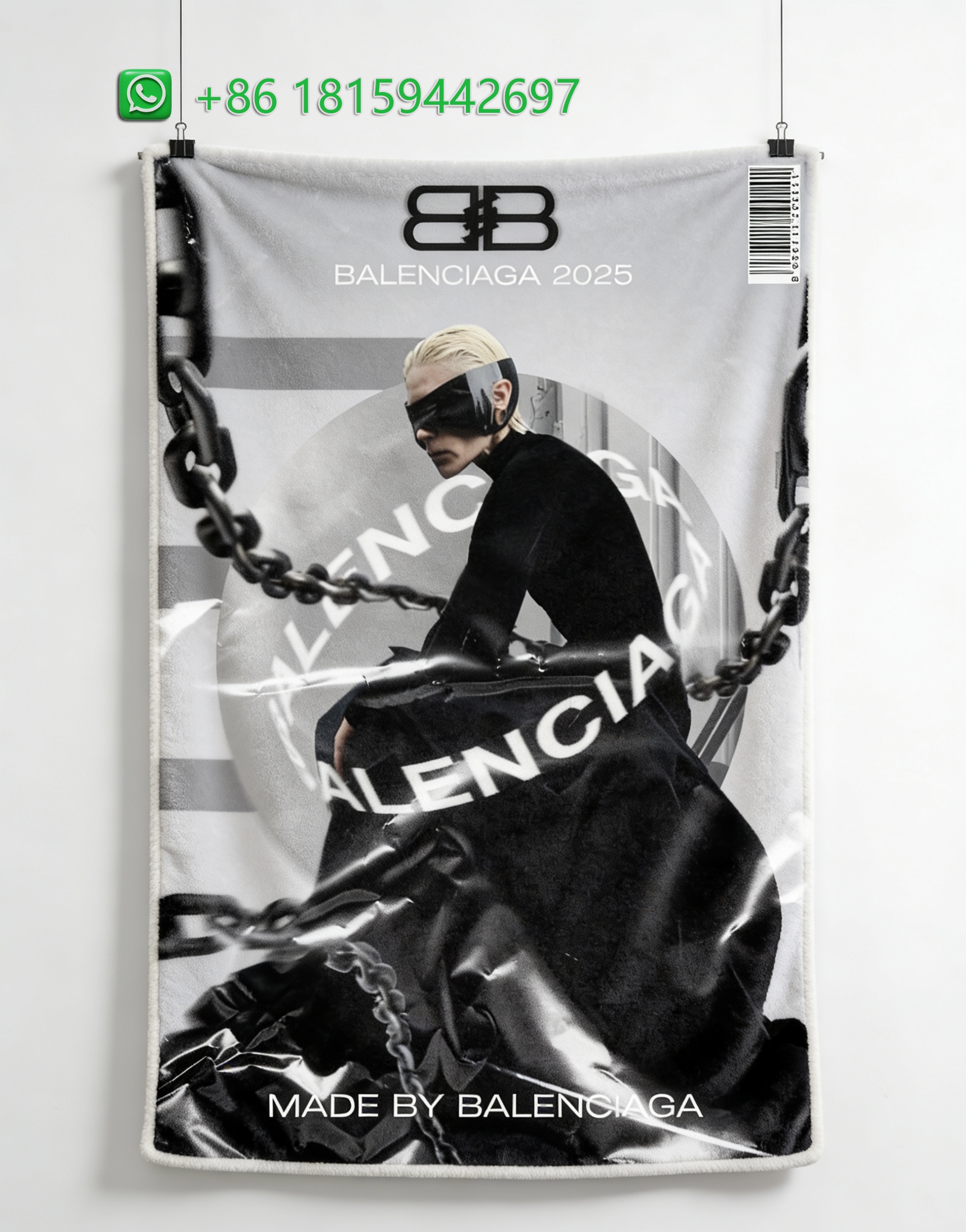 Balenciaga Throw Blankets